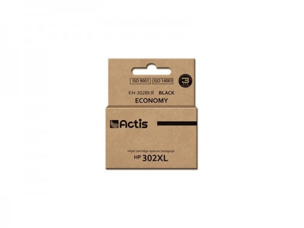 Actis cartridge KH-302BKR for Hewlett Packard compatible HP 302XL F6U68AE standard - Kompatibel - Ti