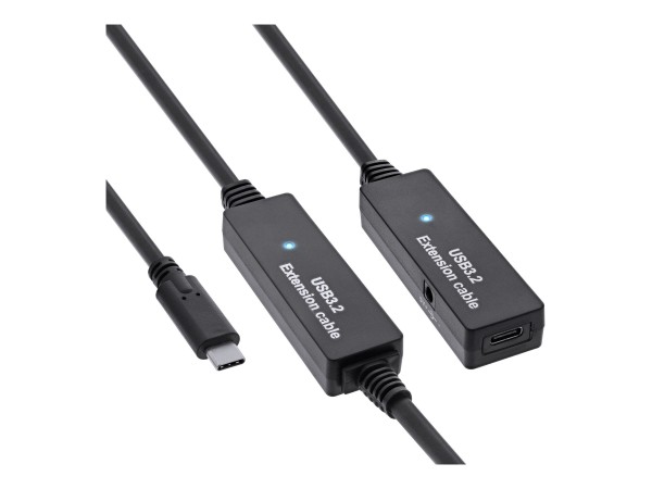 InLine Estensione attiva USB 3.2 Gen.1 - da spina USB-C a presa USB-C - 15m