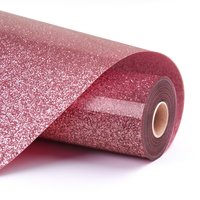Loklik Heat Transfer Vinyl Glitter - Pink