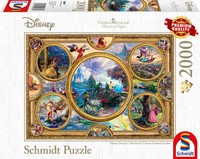 Schmidt Spiele Thomas Kinkade Studios: Disney Dreams Collection - 2000 pz - Cartoni