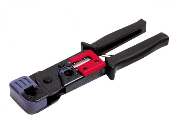 StarTech.com RJ45 RJ11 Crimp Tool with Cable Stripper