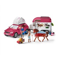 Schleich HORSE CLUB 42535 - Azione/Avventura - Camping - Horses - 5 anno/i - Multicolore - Plastica