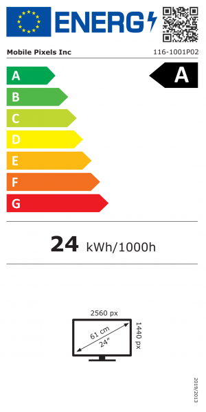 Mobile Pixels Geminos x 24 duale FHD-Bildschirmerweiterung - Schermo piatto (tft/lcd) - 61 cm