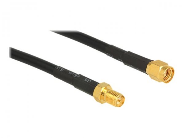 Delock Antennenverlängerungskabel - HF - RP-SMA m - W - - CFD-200 - Cavo - Antenna/tv