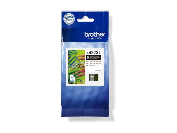 Brother LC-422XLBK - Resa elevata (XL) - 3000 pagine - 1 pz - Confezione singola