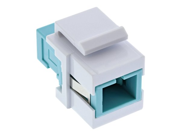 InLine Adattatore Snap-In Keystone FO - SC/SC simplex - multimodale - ceramica