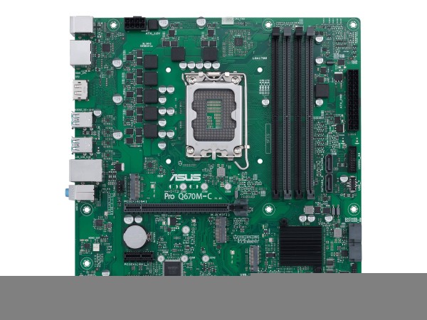 ASUS Pro Q670M-C-Csm| Q670 LGA1700 - Scheda madre - Intel Sockel 1700 (Core i)