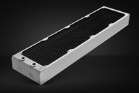 EK Water Blocks 3831109839737 - Radiatore - Ottone - Rame - Acciaio inossidabile - Bianco - 1/4" - 1