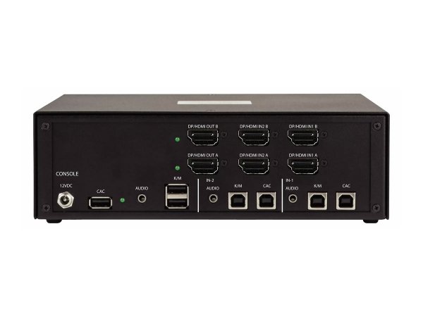 StarTech.com Secure Kvm Switch Hdmi/DP NIAP - Interruttore - 2-port