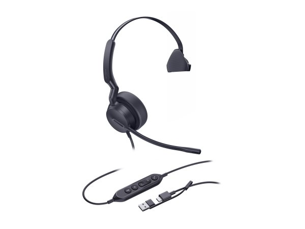 Yealink Headset UH42 Mono UC USB-C/A - Cuffia - Mono