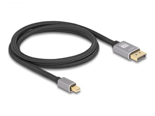 Delock Kabel 8K 60 Hz Mini-DisplayPort - DisplayPort - Cavo - Digitale/display/video