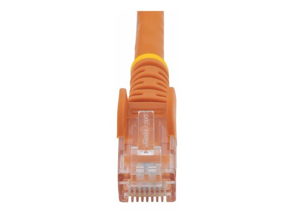 StarTech.com Orange Gigabit Snagless RJ45 UTP Cat6 Patch Cable - Cavo - Rete
