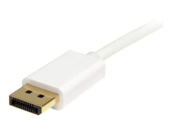 StarTech.com White Mini DP to 1.2 Cable - Cavo - Digitale/display/video