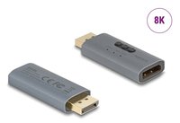 Delock DisplayPort EDID Emulator 8K - Digitale/display/video - Displayport