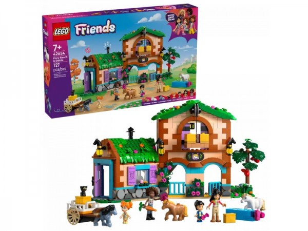 LEGO 42654 Friends Ponyhof & Stall