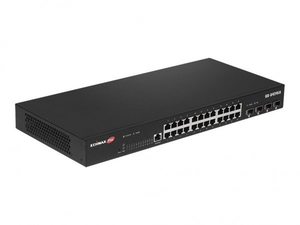 Edimax Switch Pro 28x GE GS-5424LX Rackmount - Interruttore - 1 Gbps