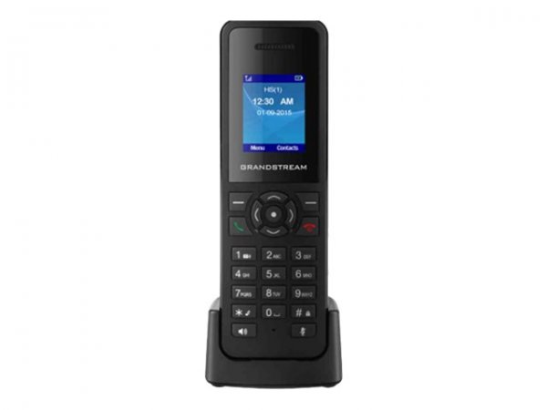 Grandstream DP720 - Telefono DECT - Cornetta wireless - Telefono con vivavoce - Nero