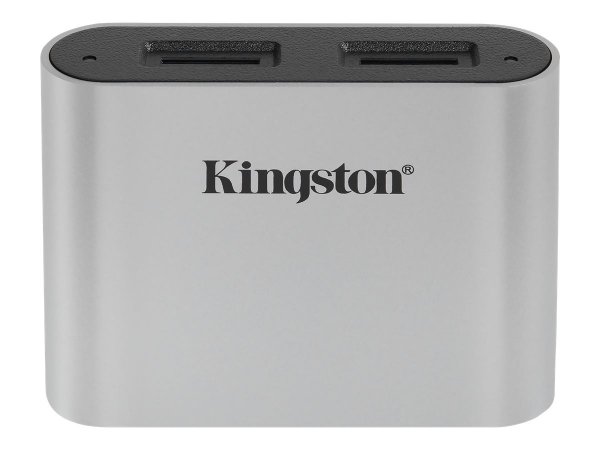 Kingston Lettore di schede USB3.2 Gen1 Workflow Dual-Slot microSDHC/SDXC UHS-II - MicroSD (TransFlas
