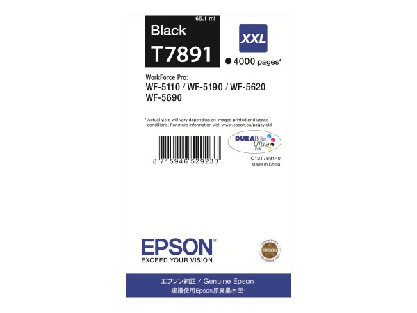 Epson T7891 - 65.1 ml - XXL size
