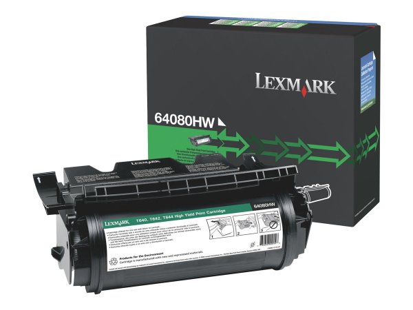 Lexmark 64080HW - 21000 pagine - Nero