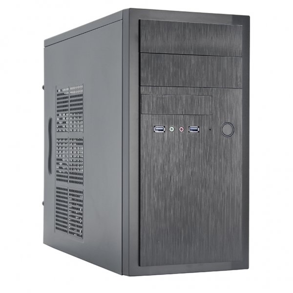 Chieftec Mesh Series LCX-01BL-BL-B - Torre ATX 5,25 " - Alimentatore pc / server Ventilatore - PS/2,