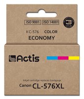 Actis KC-576 Canon printer ink replacement CL-576XL Supreme colour cyan - Compatibile - Giallo