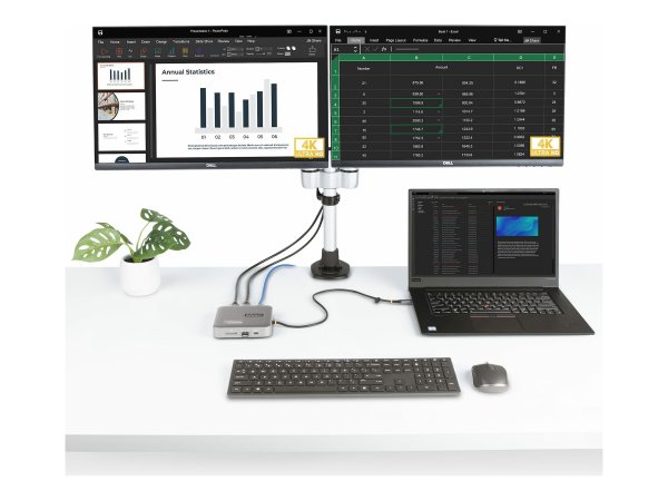 StarTech.com Docking Station USB C - doppia porta HDMI 4K 60Hz compatibile con MacBook Pro (M1/M2/M3