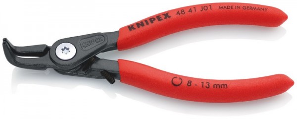 KNIPEX 49 21 A01 - Pinze per rondella di tenuta - Acciaio al cromo vanadio - Plastica - Rosso - 130