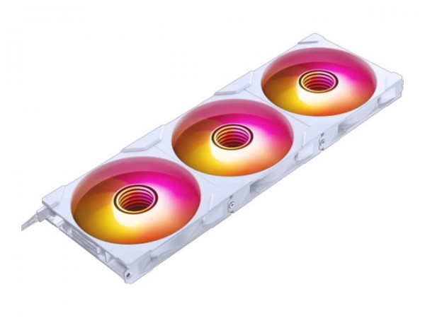 Phanteks M25 Gen2 PWM D-RGB Lüfter 3er-Pack - Reverse Blade 140mm weiß