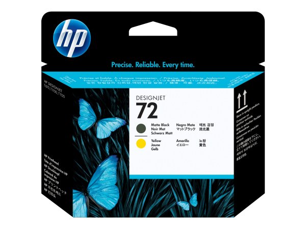 HP DesignJet 72 - Cartuccia di inchiostro Originale - Nero, Giallo - 130 ml