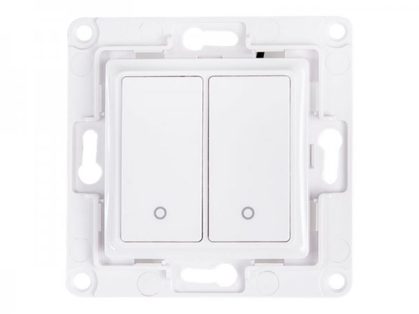 Shelly Wall Switch 2 Wandtaster 2-fach weiß