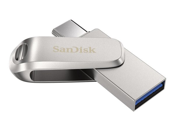 SanDisk Ultra Dual Drive Luxe - 512 GB - USB Type-A / USB Type-C - 3.2 Gen 1 (3.1 Gen 1) - 150 MB/s