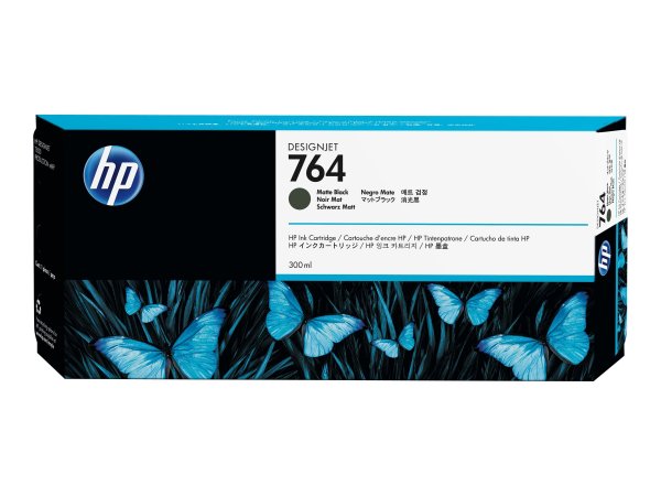 HP Cartuccia inchiostro nero opaco 764 - 300 ml - HP DesignJet T3500 - Getto termico d'inchiostro -