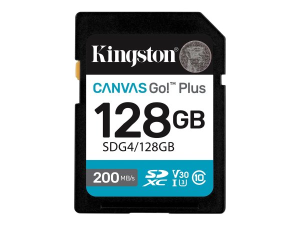 Kingston Canvas Go! Plus - Flash-Speicherkarte - - Sdxc UHS-I - Extended Capacity SD (SDXC)