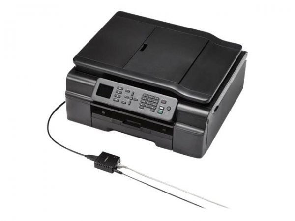 StarTech.com Server di rete per Stampante Ethernet 10/100 Mbps con porta USB 2.0 - Nero - Attività -