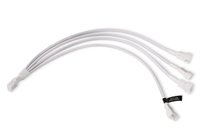 Alphacool 18729 - Cavo splitter RGB - Plastica - Bianco - 4 piedini - 300 mm