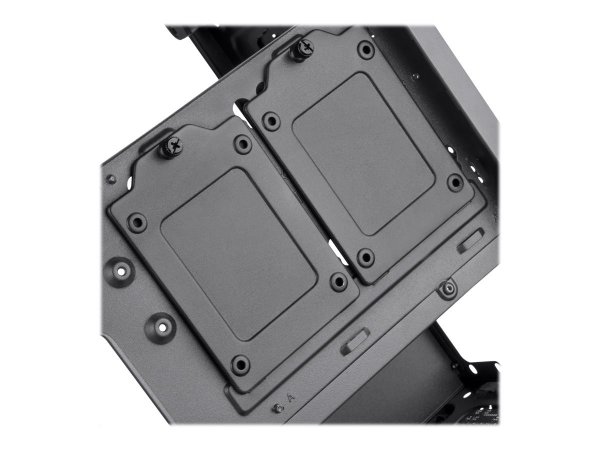 SilverStone Fara B1 Pro - MDT - ATX PS/2 - Schwarz - USB/Audio - Midi/minitower - ATX