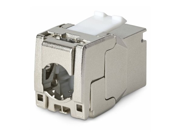 StarTech.com Cat8 Keystone Jack 6-Pack 180-Deg - Rete - CAT 8