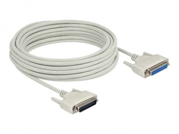 Delock Serielles Kabel D-Sub 25 Stecker zu Buchse - Cavo - Digitale/dati