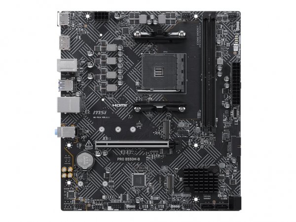 MSI MB AMD AM4 PRO B550M-B - Scheda madre - AMD socket AM4 (Ryzen)