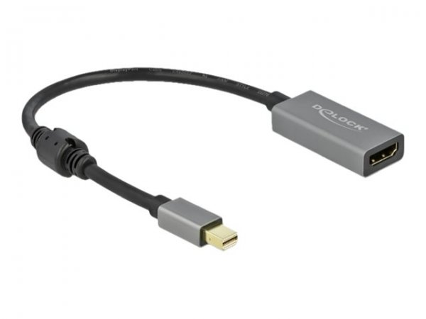 Delock mini DisplayPort attivo da 1.4 per HDMI Adattatore 4K 60 Hz (HDR) - 0,2 m - Mini DisplayPort