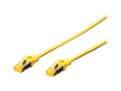 DIGITUS Cavo patch CAT 6A S/FTP - 3 m - Cat6a - S/FTP (S-STP) - RJ-45 - RJ-45 - Giallo