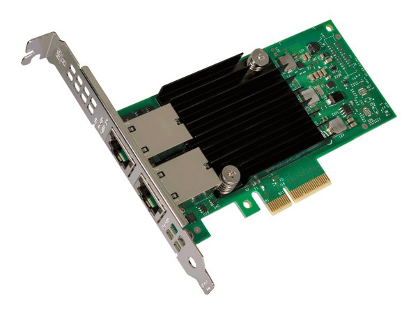 Intel X550T2BLK - Interno - Cablato - PCI Express - Ethernet - 10000 Mbit/s - Nero - Verde