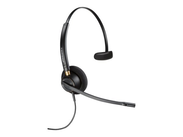 Poly Cuffie digitali monoaurali EncorePro 510D con Quick Disconnect TAA - Cablato - Musica e Chiamat