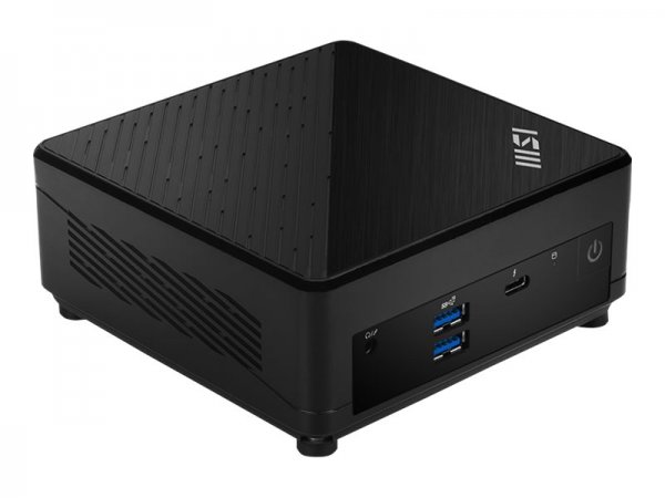 MSI Cubi 5 12M-022BDE - 0.66L sized PC - Mini PC barebone - Collegamento ethernet LAN - Wi-Fi 6E (80