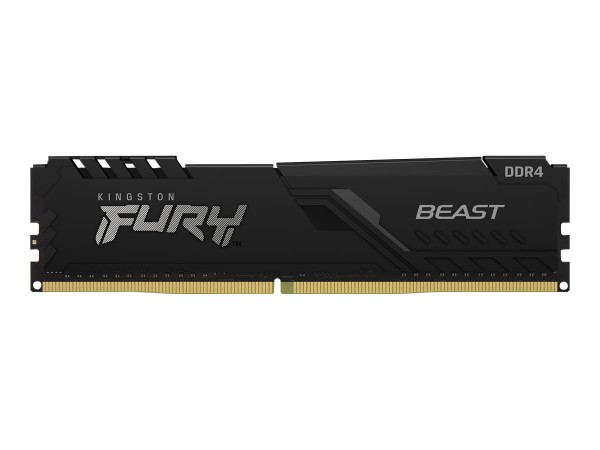 Kingston FURY Beast 64GB 3600MT/s DDR4 CL18 DIMM (Kit da 4) Black - 64 GB - 4 x 16 GB - DDR4 - 288-p