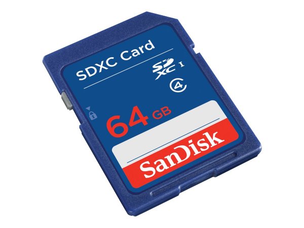 SanDisk 64GB SDXC - 64 GB - SDXC - Classe 4 - 200 MB/s - Resistente agli urti - Resistente all’acqua