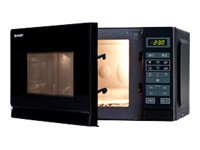 Sharp R-242 BK W - Mikrowelle - 20 Liter