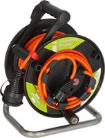 Brennenstuhl BRE 1148500 - Kabeltrommel Garant Garten Bretec IP44 23+ Kabel - Tamburo per cavo