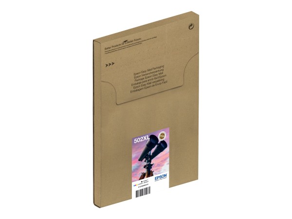 Epson Multipack 4-colours 502XL EasyMail - Resa elevata (XL) - 9,2 ml - 6,4 ml - 210 pagine - 1 pz -